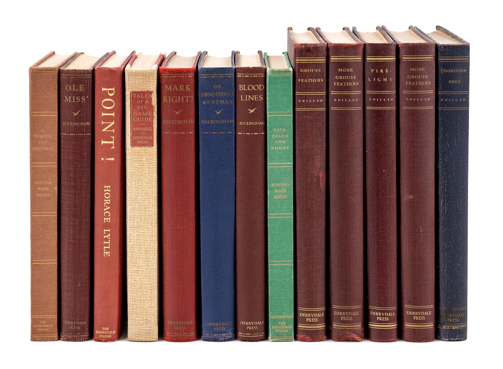 [SPORTING]. [DERRYDALE PRESS]. A group of 14 works published by the Derrydale Press, comprising: