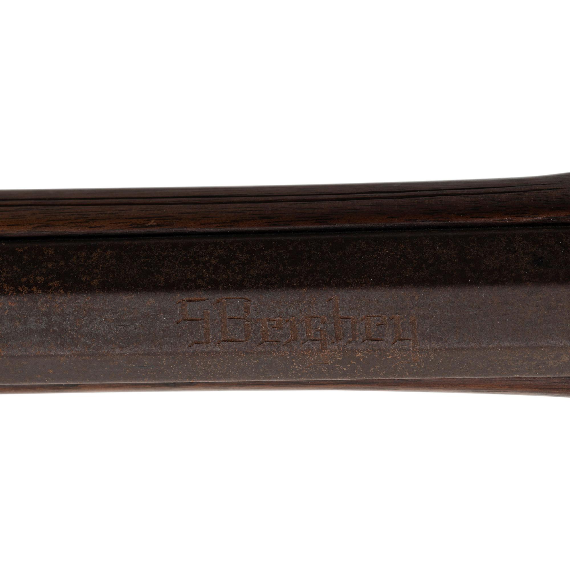 Early 19th Century Fullstock Flintlock Rifle Attributed to "G. Beighey"