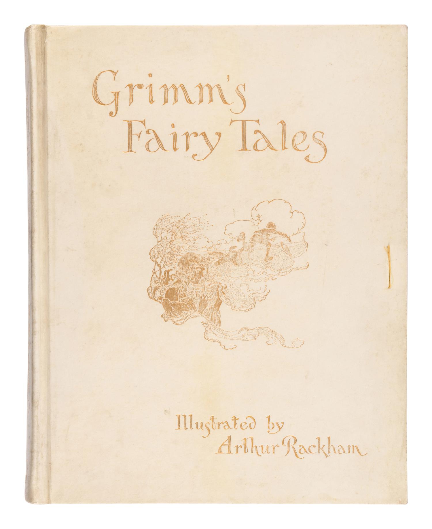 [RACKHAM, Arthur (1867-1939), illustrator]. [GRIMM BROTHERS]. The Fairy Tales of the Brothers Grimm . Mrs. Edgar Lucas, translator. London: Constable & Company Ltd., 1909.