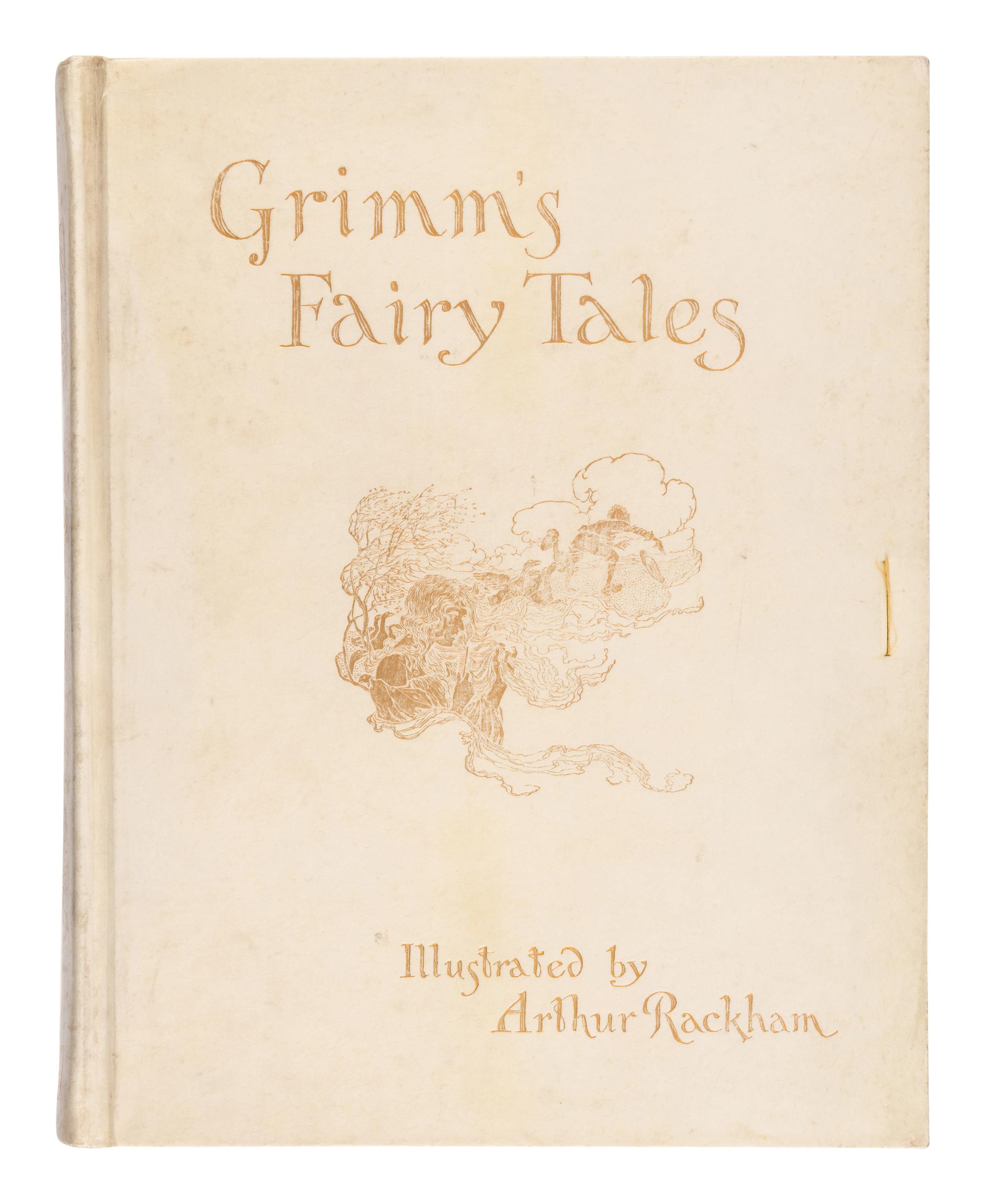 [RACKHAM, Arthur (1867-1939), illustrator]. [GRIMM BROTHERS]. The Fairy Tales of the Brothers Grimm . Mrs. Edgar Lucas, translator. London: Constable & Company Ltd., 1909.