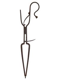 A Pair of Forged Iron Pipe Tongs
