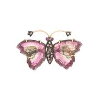 MULTIGEM BUTTERFLY BROOCH