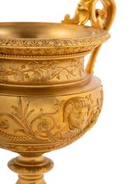 A French Neoclassical Gilt Bronze Urn