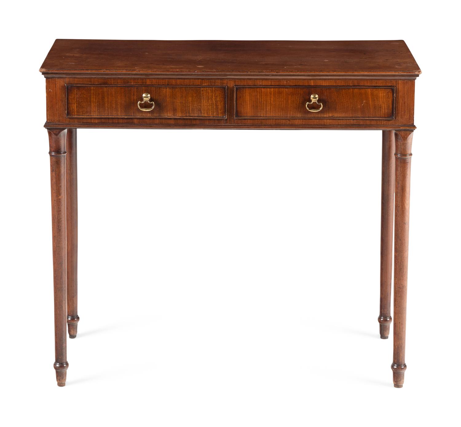 A George III Mahogany Side Table