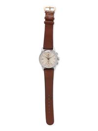 CHRONOGRAPHE SUISSE, STAINLESS STEEL CHRONOGRAPH WATCH