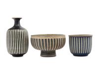 Group of Three Vessels