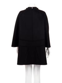 Ralph Rucci Cashmere Coat with Button Details