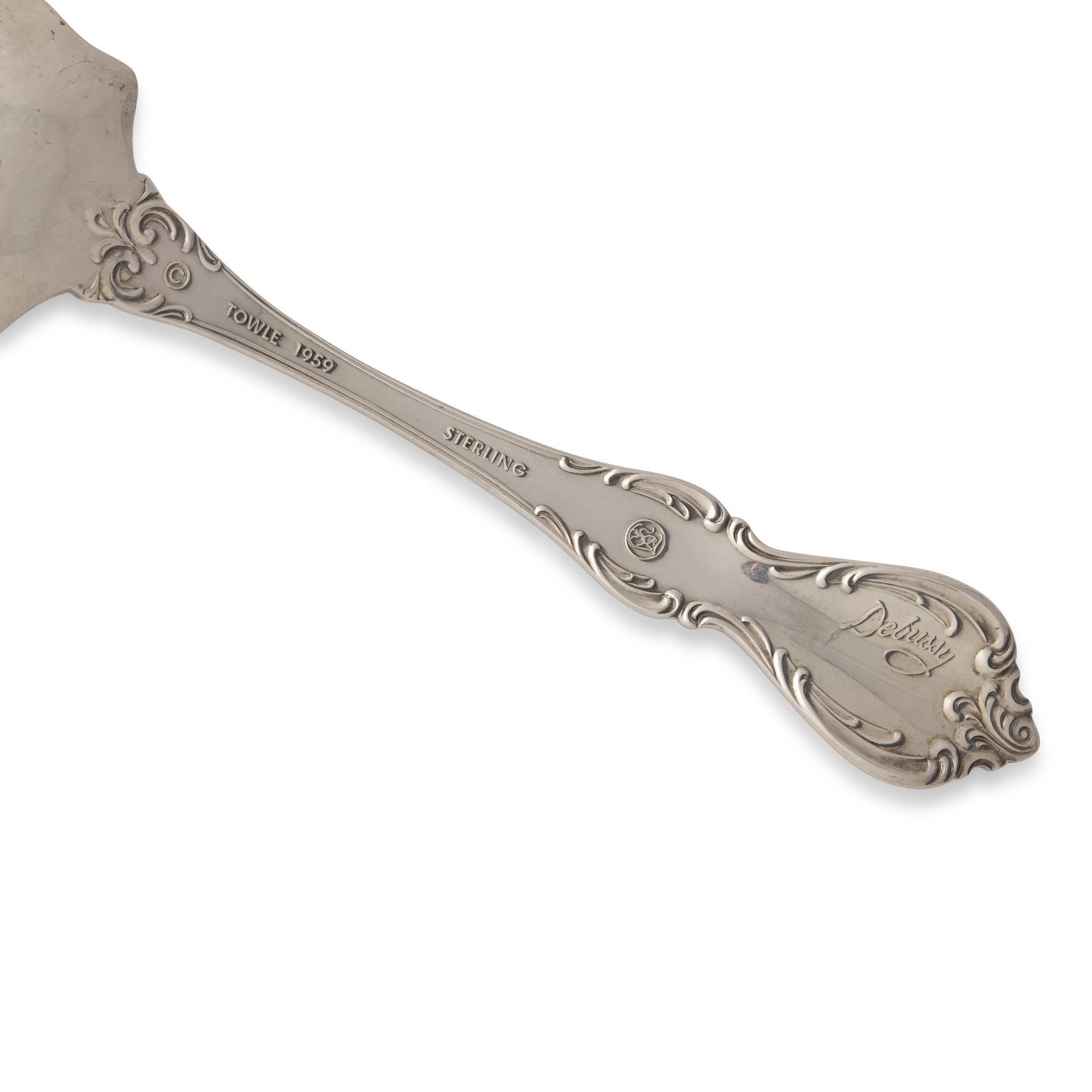 An American Silver Flatware Service