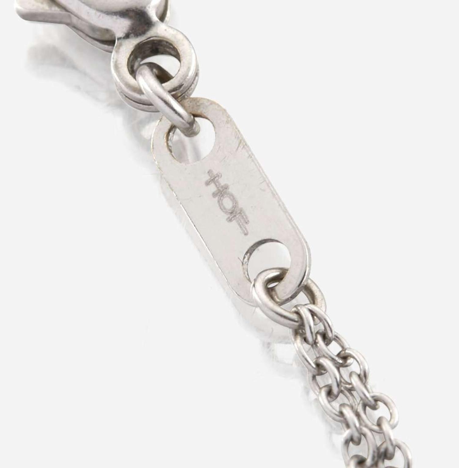 A diamond and white gold pendant, Hearts on Fire