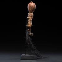 Plains Hide Rattle, with Incised Decoration, From the Collection of Dick Jemison, Alabama