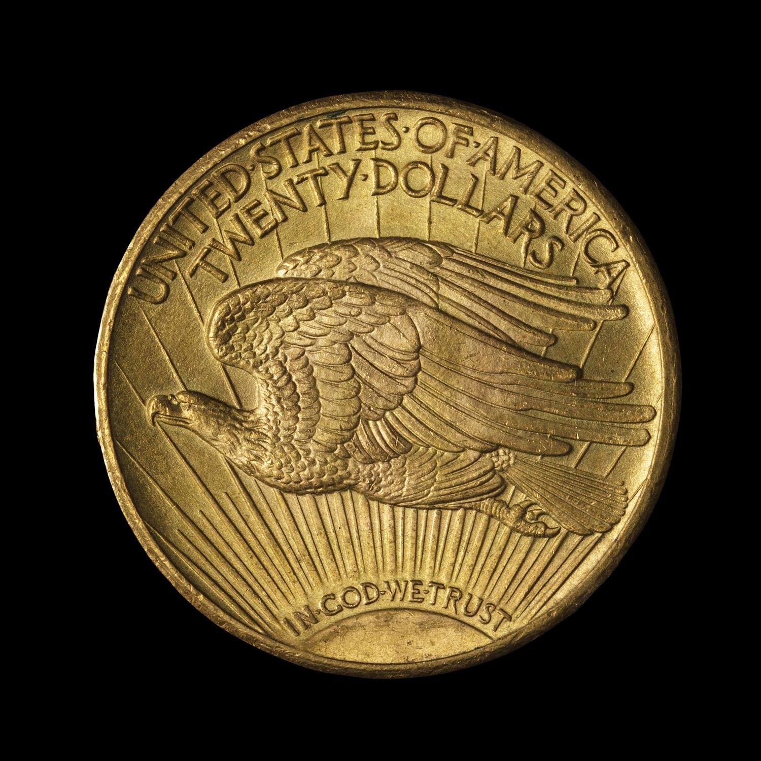 A 1924 Saint Gaudens $20 Gold Coin