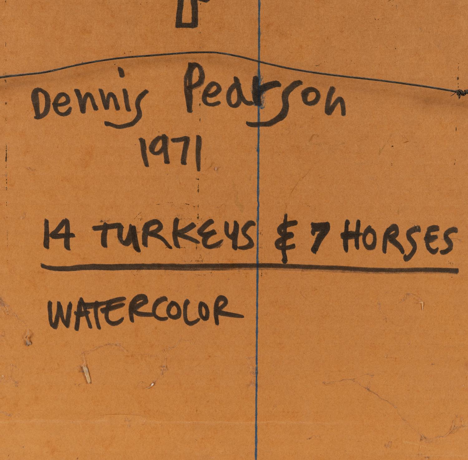 14 Turkeys & 7 Horses