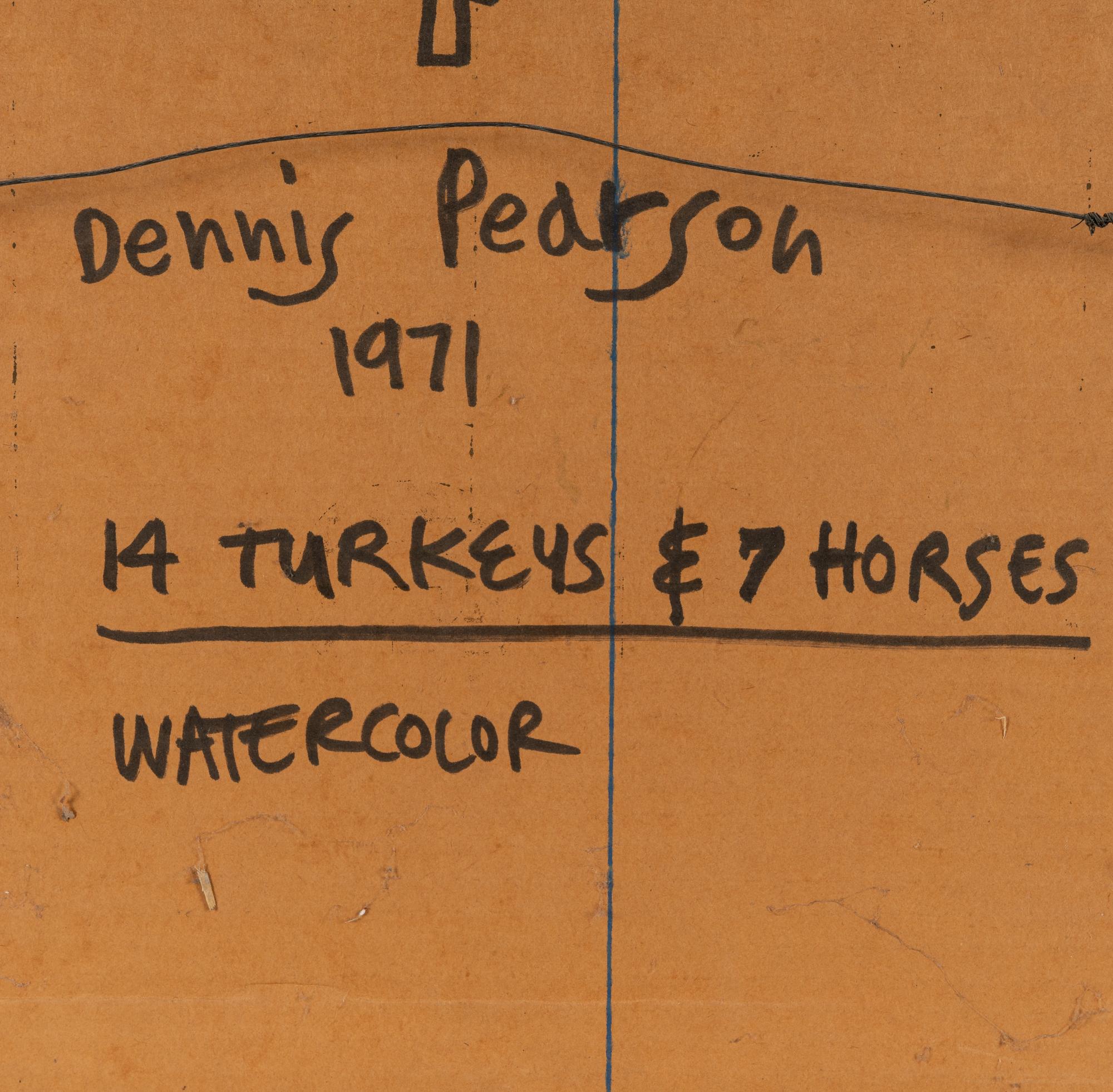 14 Turkeys & 7 Horses