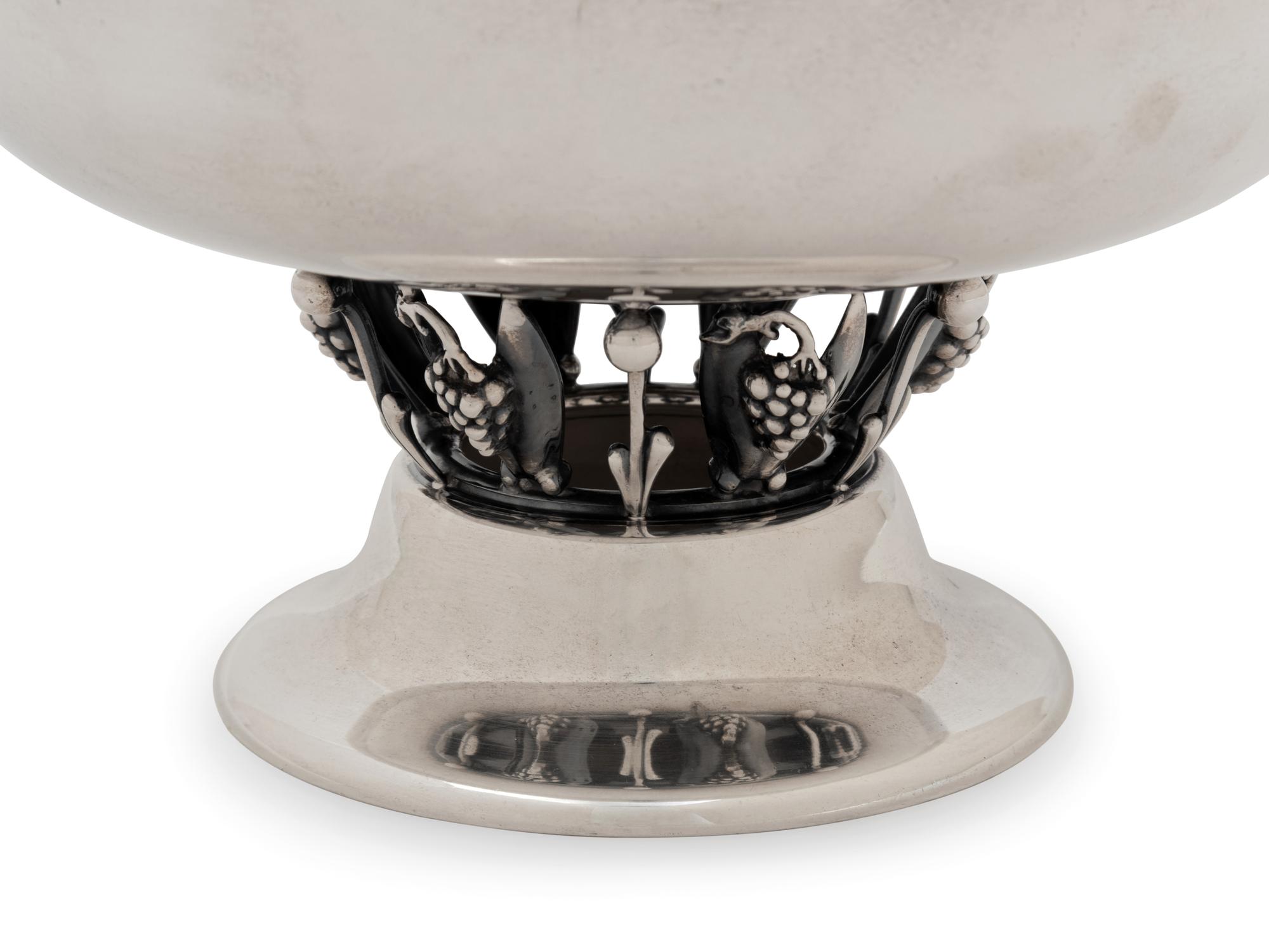An American Silver Center Bowl