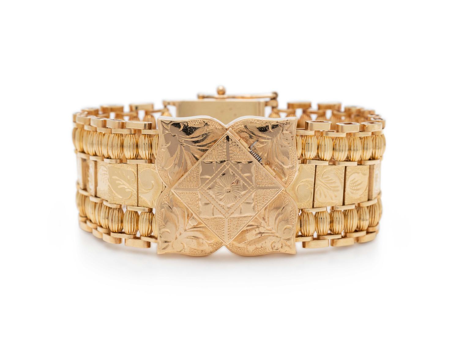 BARA, YELLOW GOLD SURPRISE WATCH