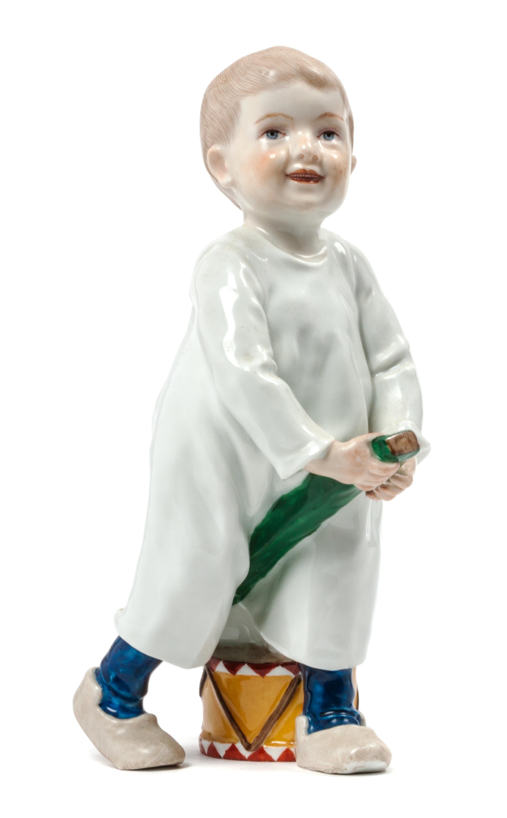 A Meissen Porcelain Figure Height 7 inches. — EARLY 20TH CENTURY