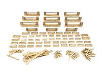 A Group of Chinese Brass Locks