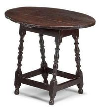 Painted William and Mary tavern table 18th century