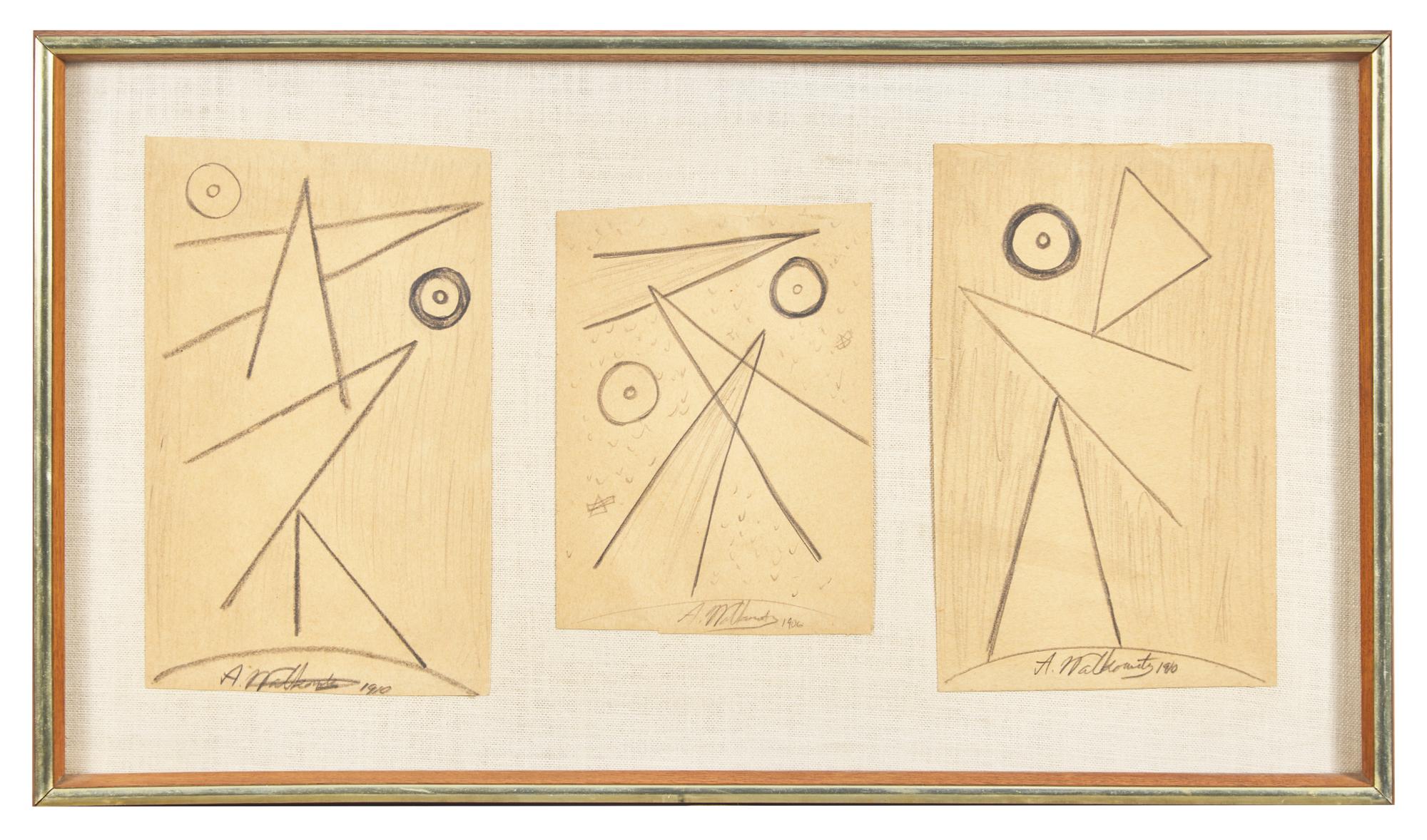 Two Sets of Three Works: Abstraction , 1906-1912 (2)