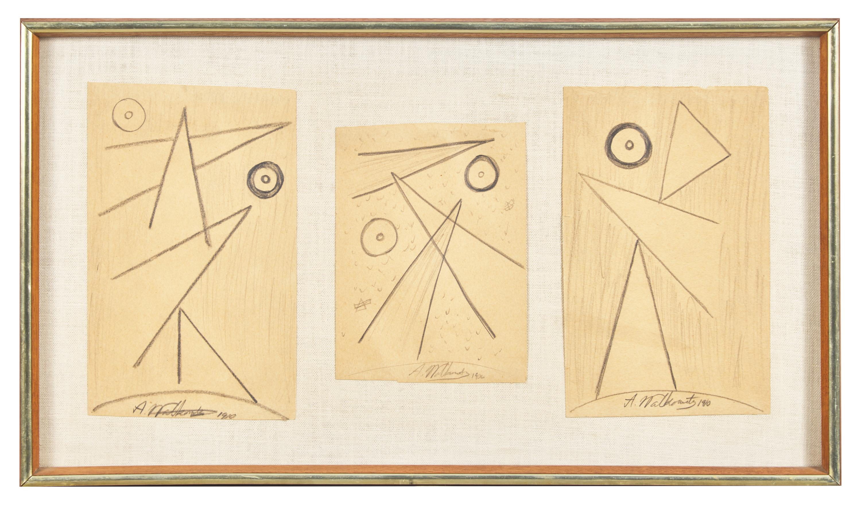 Two Sets of Three Works: Abstraction , 1906-1912 (2)