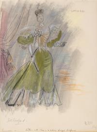 Cecil Beaton (British, 1904-1980) — Costume Sketch