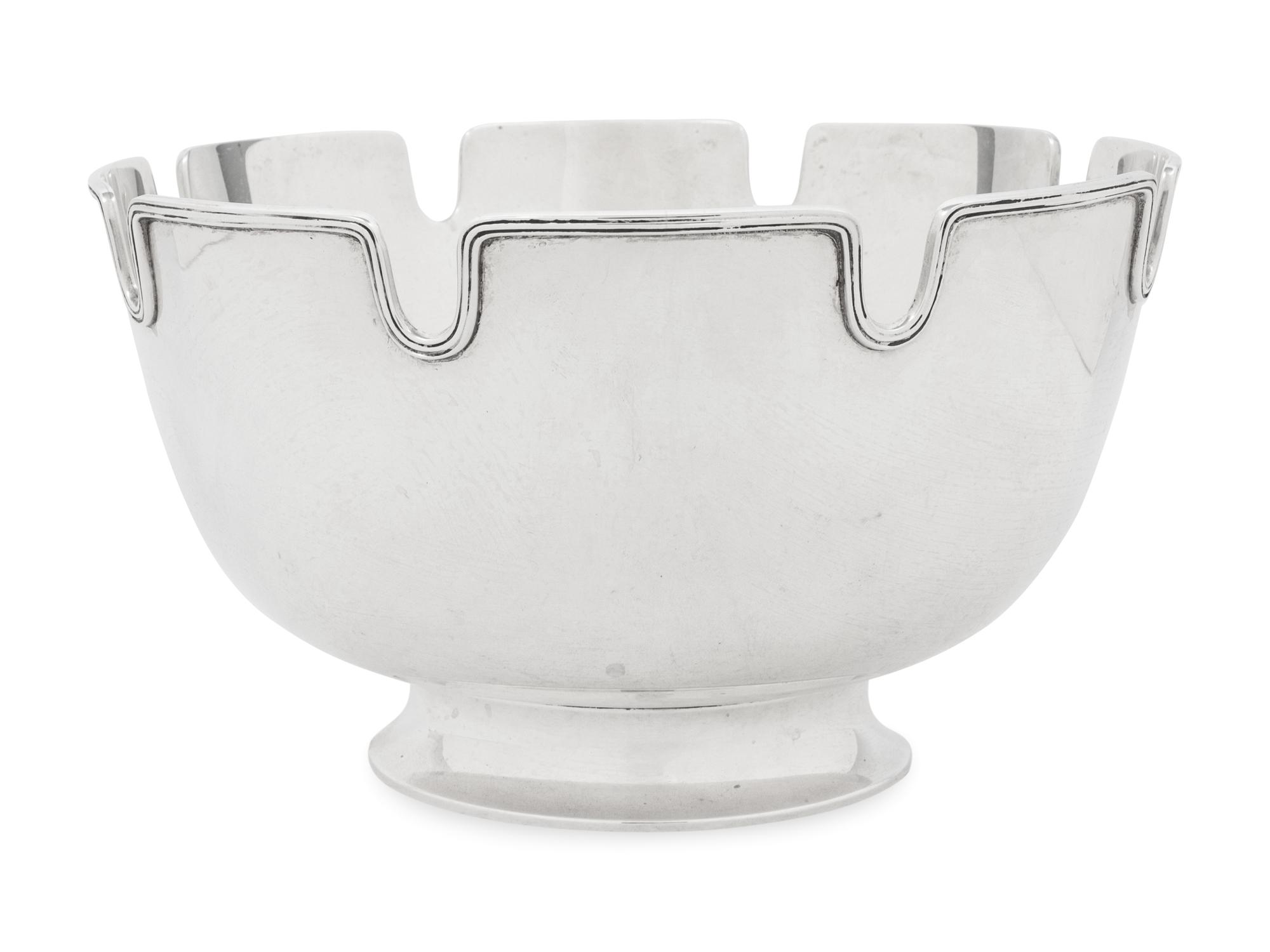 A Tiffany and Co. Silver Monteith Bowl