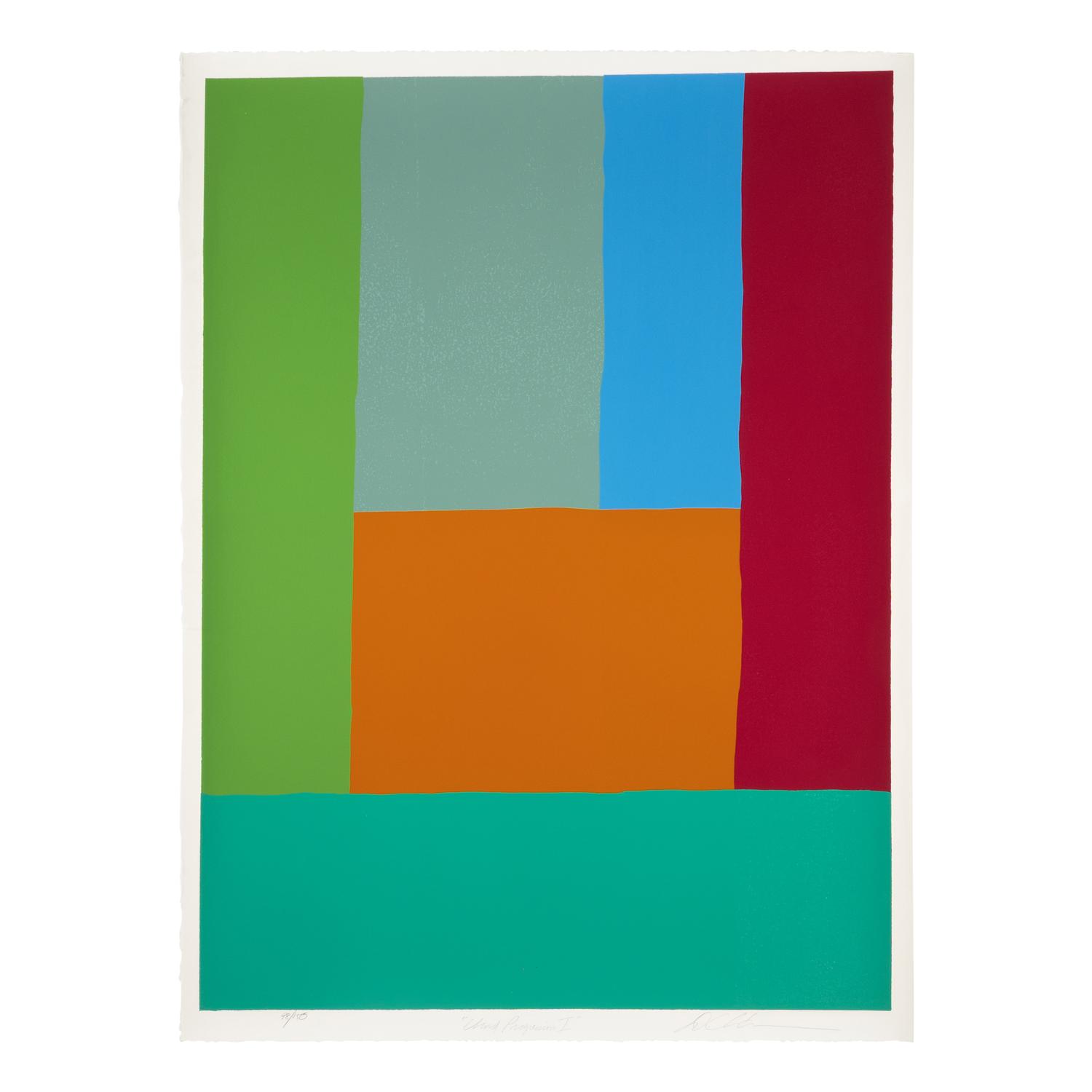 Dan Christensen (American, 1942–2007) — Chord Progression I and II (a pair of works)