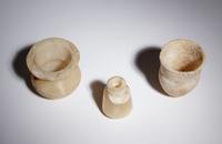 Three Egyptian Alabaster Vessels