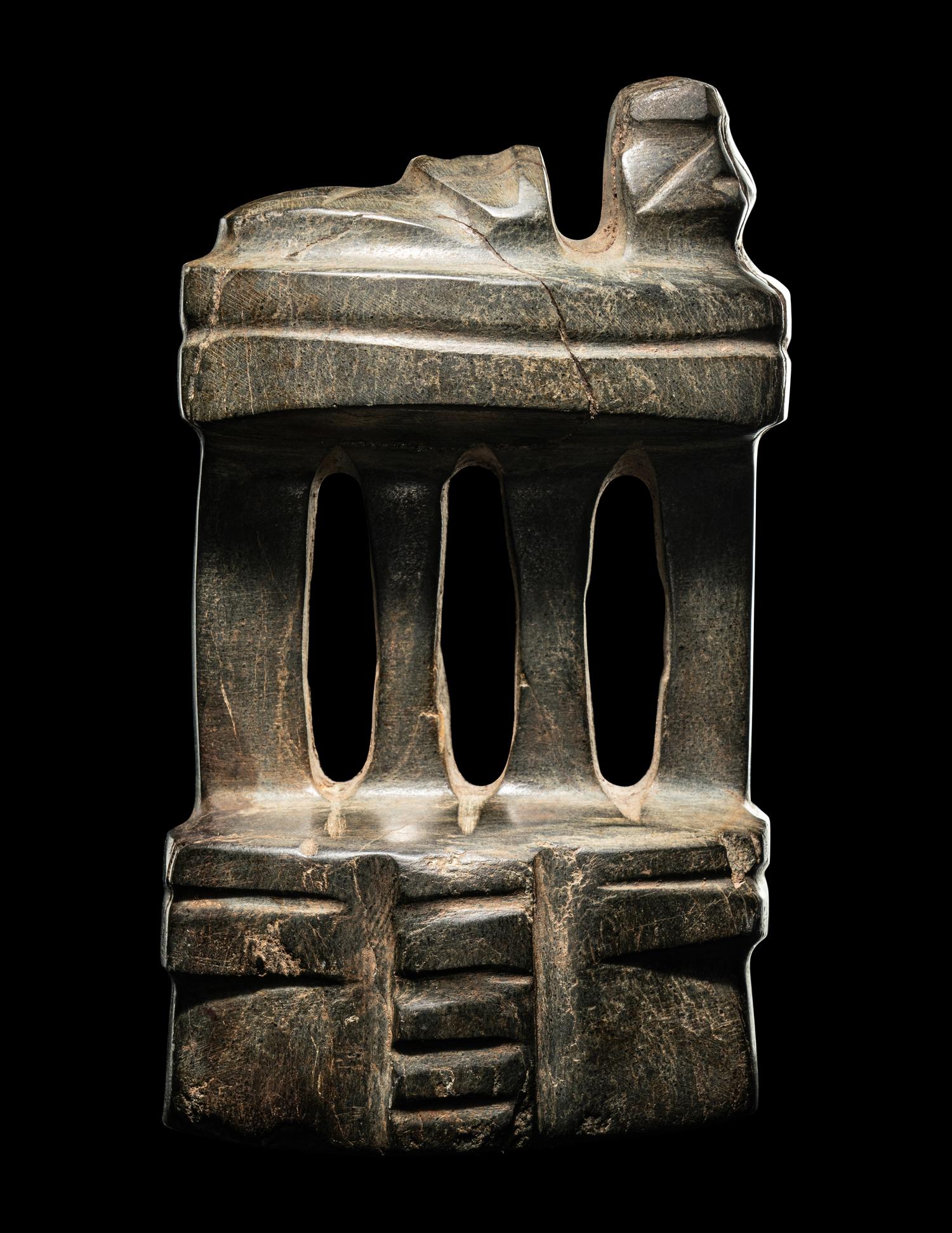 A Mezcala Andesite Temple Model