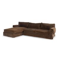 An Upholstered Sectional Sofa