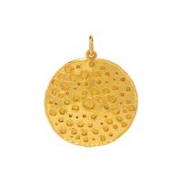 JEAN MAHIE, YELLOW GOLD PENDANT