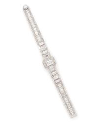 DIAMOND AND PLATINUM BRACELET