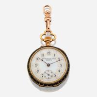 A lady's openface gold pocket watch, Golay Fils & Stahl Geneve