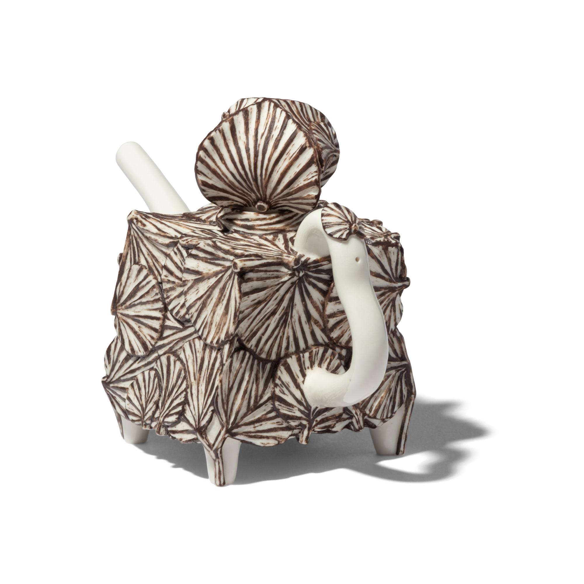 Zebra Leaf Teapot, 2015