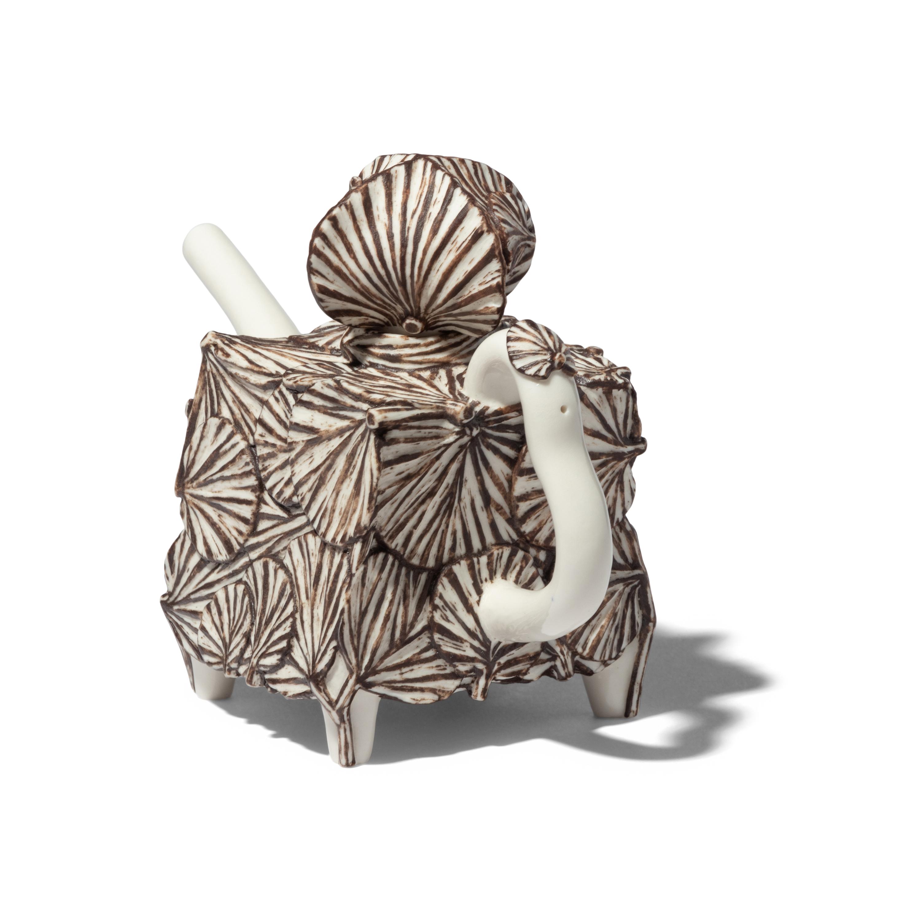 Zebra Leaf Teapot, 2015
