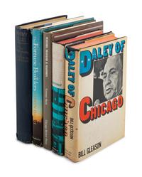 [CHICAGO BIOGRAPHIES AND HISTORY]. A group of 20 biographies and works about the history of Chicago, including: