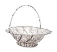 A George III Silver Centerpiece Basket