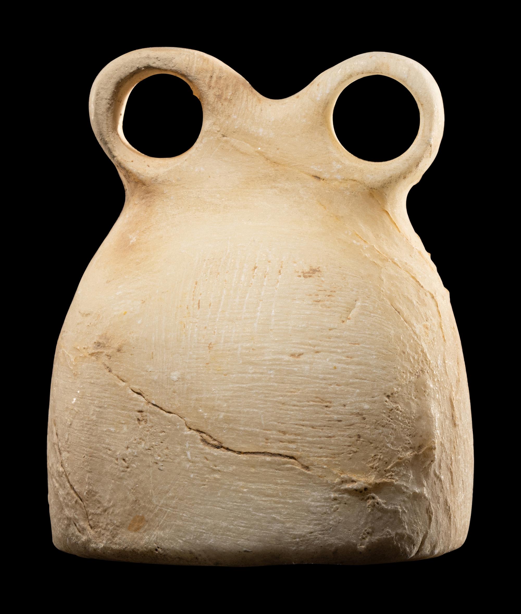 A Syrian Stone Spectacle Idol