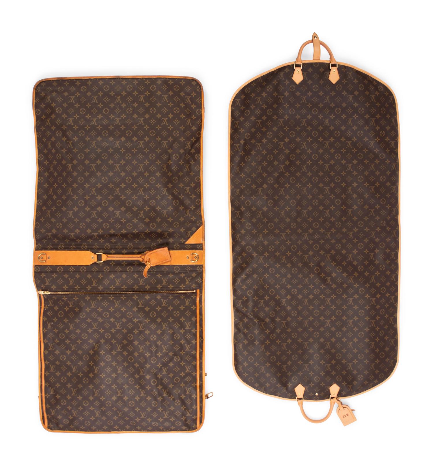 Two Louis Vuitton Garment Bags, 1970-1980s