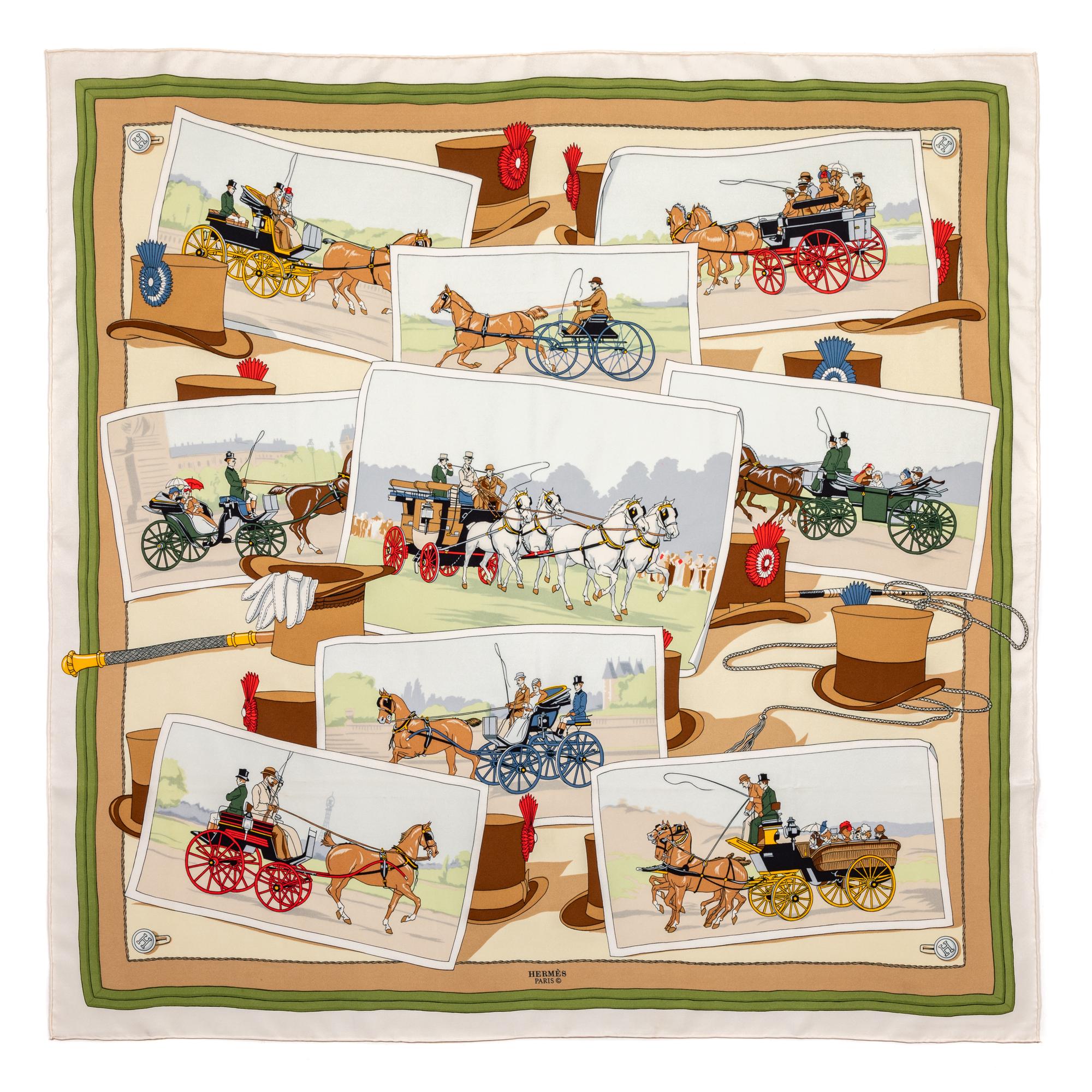 Hermès 90cm Silk Scarf