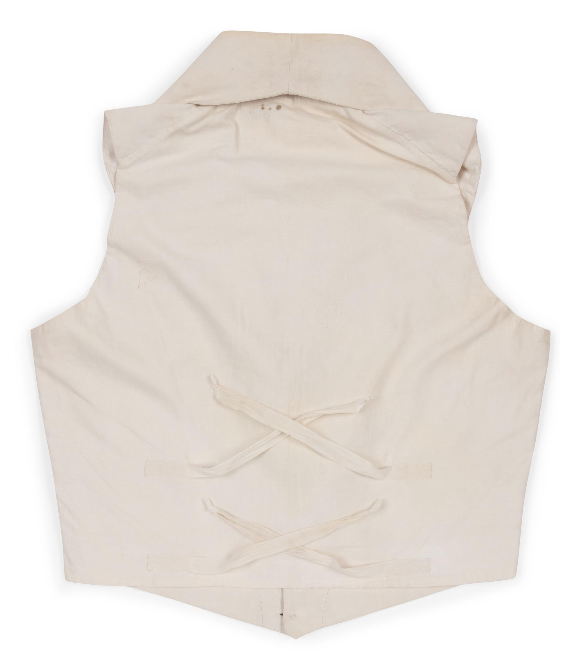 Three Men's 19th Century Waistcoats/Vests, 1840-50
