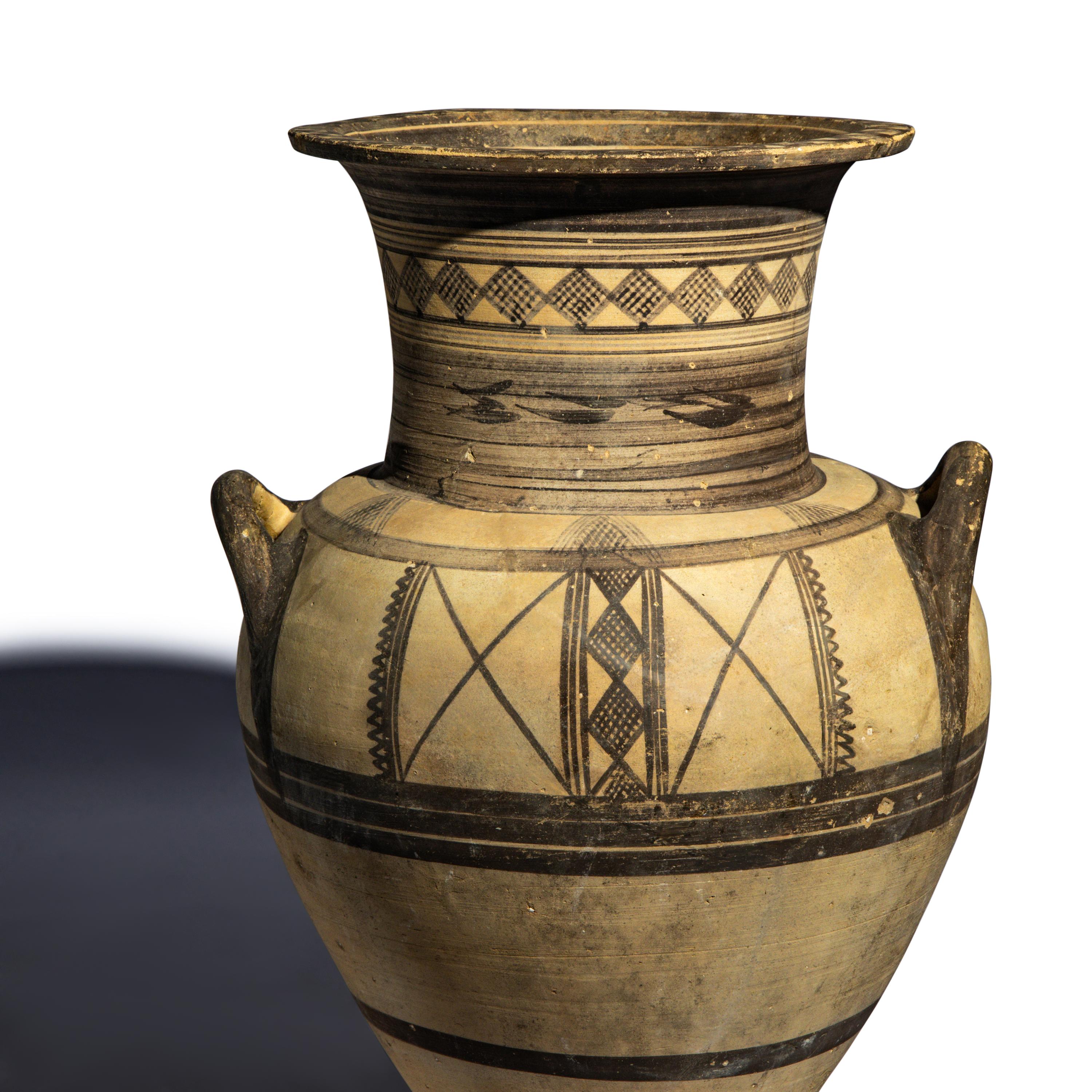 A Cypriot Bichrome-Ware Neck Amphora