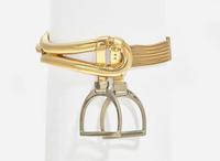 A Two-Tone 18K Gold Hermès Bracelet