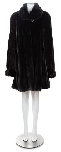 A Ranch Mink Short Coat, Size 44.