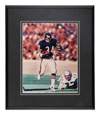 A Group of Walter Payton and Gale Sayers Signed Autograph Photos (Beckett Authentication Services Letters BAS Certified),