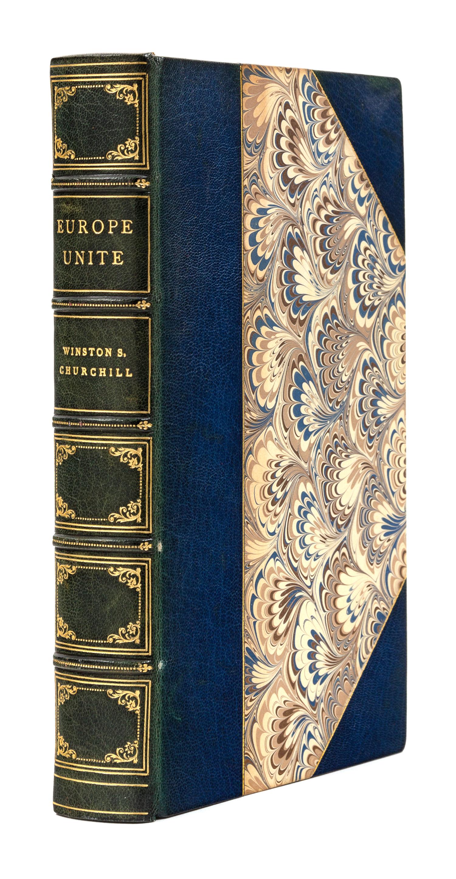 CHURCHILL, Winston Spencer (1874-1965). Europe Unite, Speeches 1947 and 1948. London: Cassell and Company Ltd., 1950.