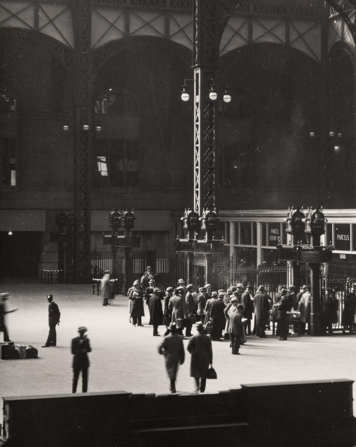 Berenice Abbott (1898-1991) Pennsylvania Station, New York City, 1935