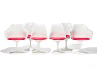 Tulip Table and Six Armchairs Knoll Studio