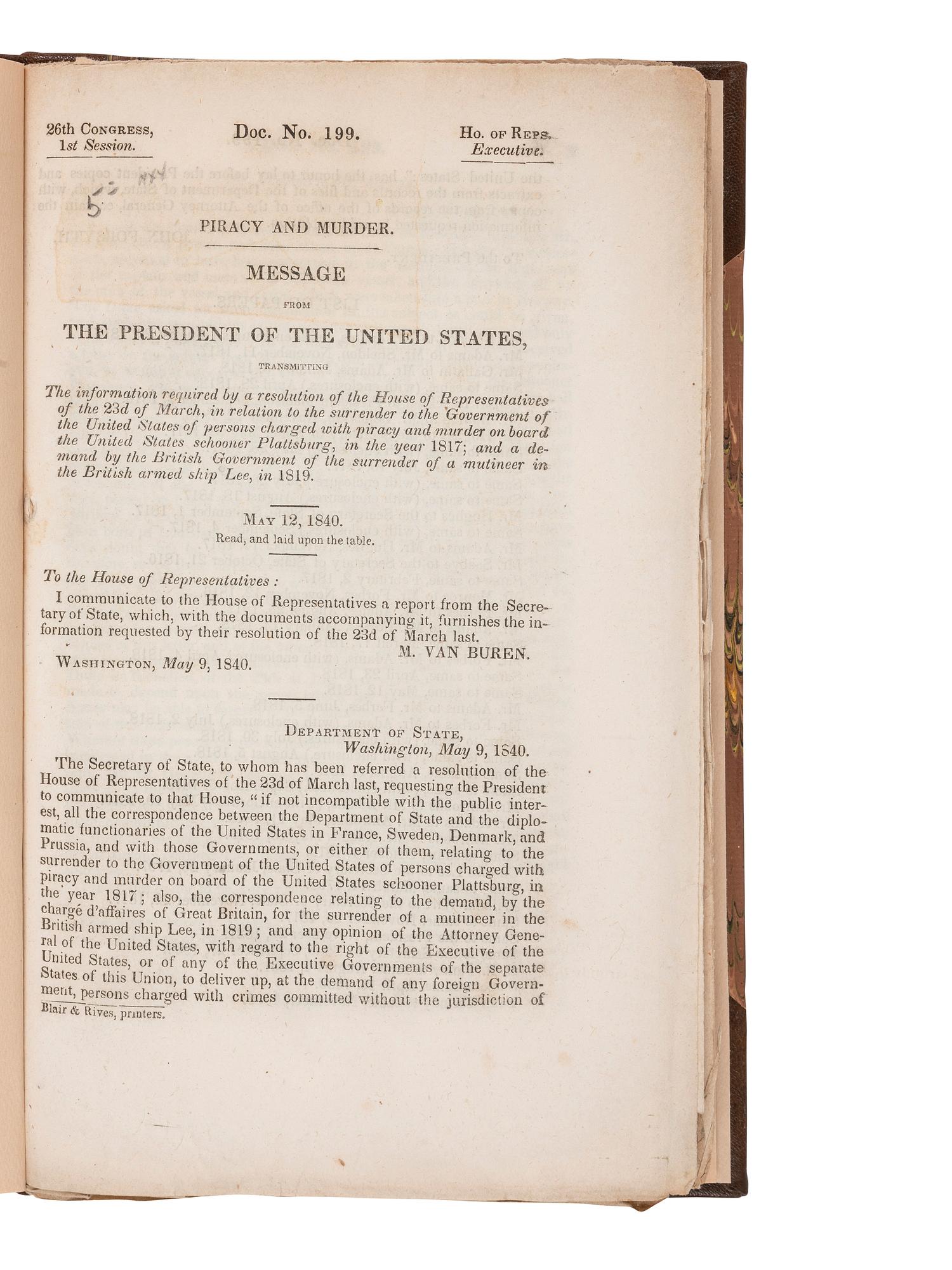 [PIRACY & MUTINY]. A group of 4 works about Piracy and Mutiny, comprising: