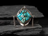 Silver and Turquoise Ring